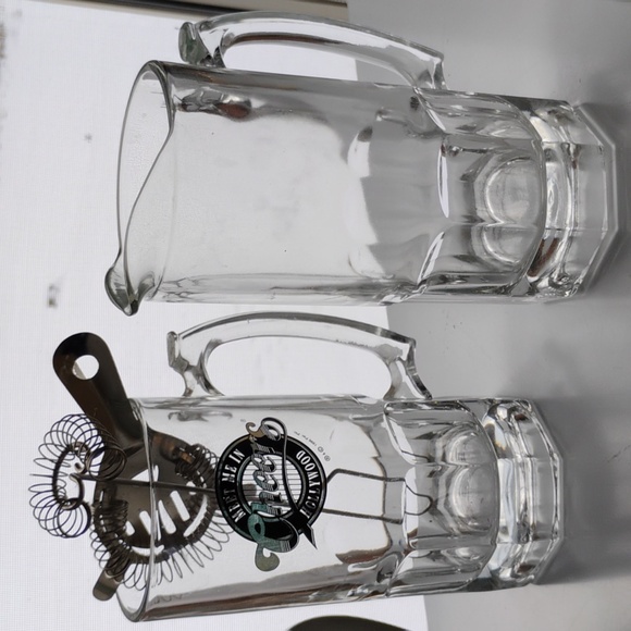 🎅🏼 Vintage REINDEER Glasses (4) Christmas Holiday Beer Bar NIB - Picture 6 of 14